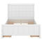 Full Size Platform Bed with Drawers and Storage Shelves, White - Supfirm