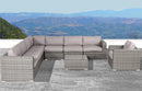 Living Source International Wicker Fully Assembled 7 - Person Seating Group with Cushions - Supfirm