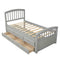 Orisfur. Twin Size Platform Storage Bed Solid Wood Bed with 6 Drawers - Supfirm