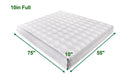 10 Inch Memory Foam Mattress,Full Foam Mattress with CertiPUR-US Certified - Supfirm