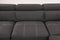 105" Sectional Sofa with Adjustable Headrest ,Sleeper Sectional Pull Out Couch Bed with Storage Ottoman and 2 Stools,Charcoal Grey - Supfirm