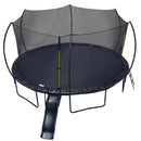 12FT Trampoline with Slide , Outdoor Pumpkin Trampoline for Kids and Adults with Enclosure Net and Ladder - Supfirm