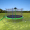 14FT Trampoline with Slide , Outdoor Trampoline for Kids and Adults with Enclosure Net and Ladder,football goal - Supfirm