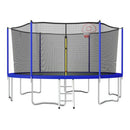 15FT trampoline blue - Supfirm