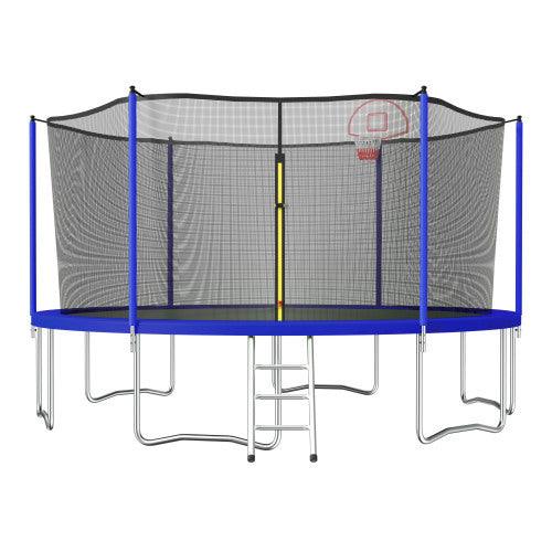 15FT trampoline blue - Supfirm