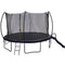 16FT Trampoline with Slide , Outdoor Pumpkin Trampoline for Kids and Adults with Enclosure Net and Ladder - Supfirm