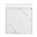 Supfirm 20'' Floating Wall-Mounted Bathroom Vanity with Resin Sink & Soft-Close Cabinet Door - Supfirm