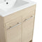 Supfirm 24 Inch Bathroom Cabinet With Sink,Soft Close Doors(KD-Packing),BVB05224PLO - Supfirm