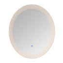 Supfirm 24 Inch Switch-Held Memory LED Mirror, Wall-Mounted Vanity Mirrors, Bathroom Anti-Fog Mirror, Dimmable Bathroom Mirror - Supfirm