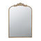 Supfirm 24" x 36" Gold Arch Mirror, Baroque Inspired Wall Decor for Bathroom Bedroom Living Room - Supfirm