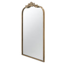 Supfirm 24" x 36" Gold Arch Mirror, Baroque Inspired Wall Decor for Bathroom Bedroom Living Room - Supfirm