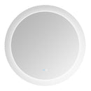 Supfirm 30 Inch LED Mirror, Wall-Mounted Vanity Mirrors, Bathroom Anti-Fog Mirror, Dimmable Bathroom Mirror - Supfirm