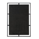 Supfirm 32" x 22" Rectangle Antiqued Wall Mirror Wall Mirror with Black Metal Frame, Home Wall Decor, Bedroom Living Room Entryway Wall Accent - Supfirm