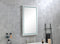 36*24 LED Lighted Bathroom Wall Mounted Mirror with High Lumen+Anti-Fog Separately Control+Dimmer Function - Supfirm