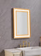 36*24 LED Lighted Bathroom Wall Mounted Mirror with High Lumen+Anti-Fog Separately Control - Supfirm