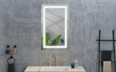 36*28LED Lighted Bathroom Wall Mounted Mirror with High Lumen+Anti-Fog Separately Control+Dimmer Function - Supfirm