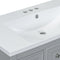 36" Bathroom Vanity with Sink Combo, One Cabinet and Six Drawers, Solid Wood and MDF Board, Grey - Supfirm