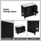 36" Bathroom Vanity without Sink, Cabinet Base Only, One Cabinet and three Drawers, Black - Supfirm