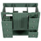 36" Bathroom Vanity without Sink, Cabinet Base Only, One Cabinet and three Drawers, Green - Supfirm