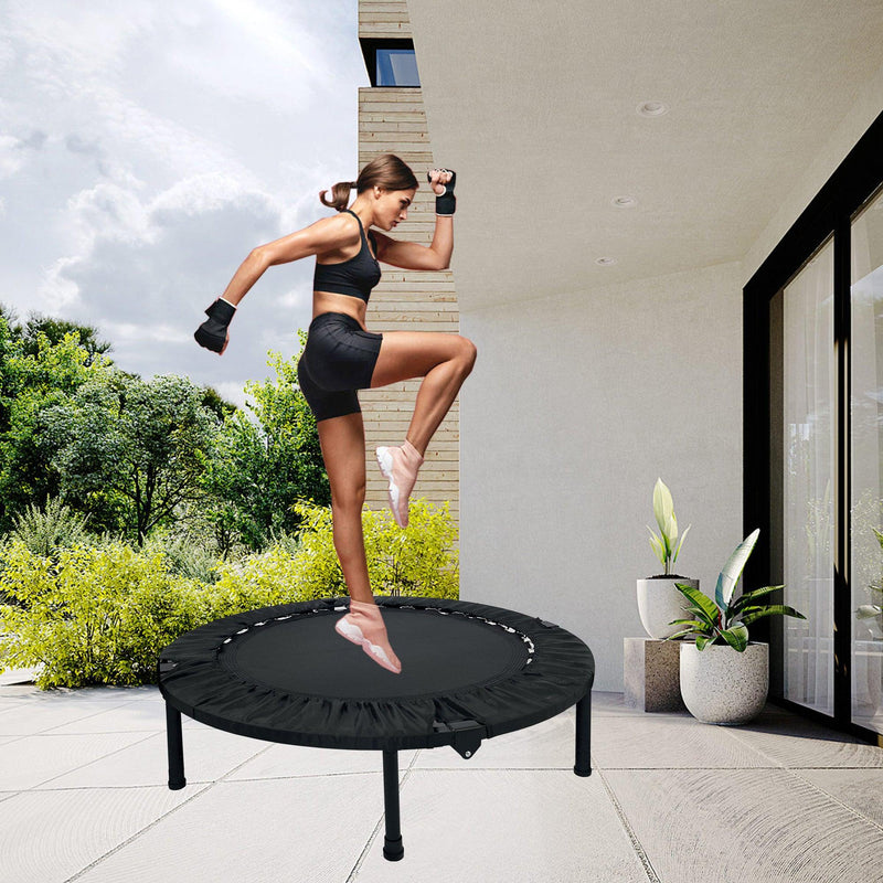 40 Inch Mini Exercise Trampoline for Adults or Kids - Supfirm