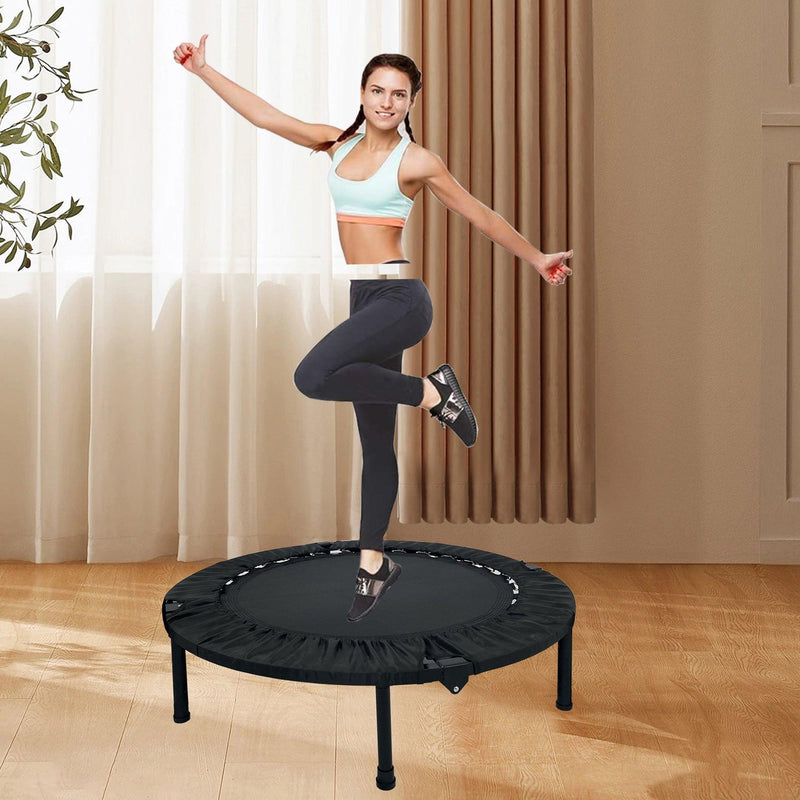 40 Inch Mini Exercise Trampoline for Adults or Kids - Supfirm