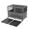 48inch heavy duty dog crate - Supfirm