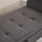 51.5" Bed Bench with Storage Grey Velvet - Supfirm