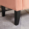 51.5" Bed Bench with Storage Pinlk Velvet - Supfirm