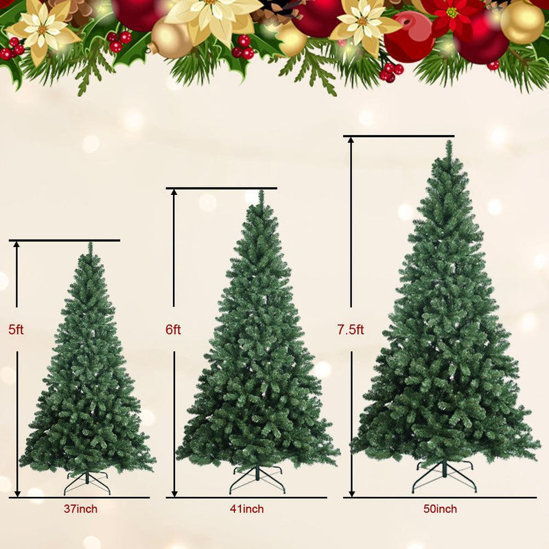 5FT Modern And Convenient Xmas Decoration Festive Magic PVC Automatic Christmas tree - Supfirm