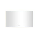 60x 36Inch LED Mirror Bathroom Vanity Mirror with Back Light, Wall Mount Anti-Fog Memory Large Adjustable Vanity Mirror - Supfirm