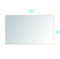 60x 36Inch LED Mirror Bathroom Vanity Mirror with Back Light, Wall Mount Anti-Fog Memory Large Adjustable Vanity Mirror - Supfirm