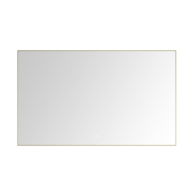 60x 36Inch LED Mirror Bathroom Vanity Mirror with Back Light, Wall Mount Anti-Fog Memory Large Adjustable Vanity Mirror - Supfirm