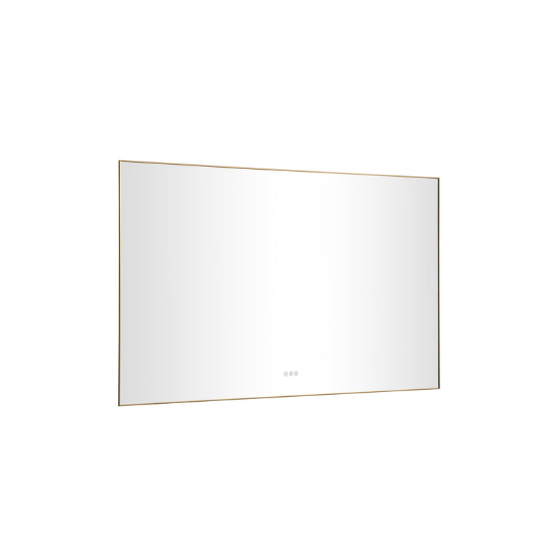 60x 36Inch LED Mirror Bathroom Vanity Mirror with Back Light, Wall Mount Anti-Fog Memory Large Adjustable Vanity Mirror - Supfirm