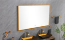 60x 36Inch LED Mirror Bathroom Vanity Mirror with Back Light, Wall Mount Anti-Fog Memory Large Adjustable Vanity Mirror - Supfirm