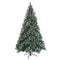 Supfirm 6ft Christmas Tree Artificial Full Xmas Trees with 150pcs LED,Green, for Holiday,Home,Office,Party Decoration,750 Branch Tips Metal Hinges & Foldable Base - Supfirm