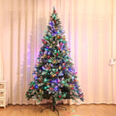 Supfirm 6ft Christmas Tree Artificial Full Xmas Trees with 150pcs LED,Green, for Holiday,Home,Office,Party Decoration,750 Branch Tips Metal Hinges & Foldable Base - Supfirm