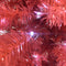 Supfirm 6FT Hinged Fir Artificial Fir Bent Top Christmas Tree, Xmas Tree Bendable Santa Hat Style Christmas Tree Holiday Decoration,1250 Lush Branch Tips, 300 LED Lights X-mas - Supfirm