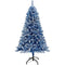 Supfirm 6FT Pre-Lit Hinged Artificial Fir ChristmasTree, Xmas Tree Snow Flocked Artificial Holiday Christmas Tree w/750 Branch Tips X-mas - Supfirm