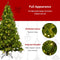 Supfirm 7.5-FT Artificial Christmas Tree with 1685 Tips,400LED, Unlit Hinged Spruce PVC/PE Xmas Tree for Indoor Outdoor, Green - Supfirm