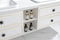 72*23*21in Wall Hung Doulble Sink Bath Vanity Cabinet Only in Bathroom Vanities without Tops - Supfirm