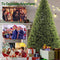 9ft Christmas Tree Artificial Full Xmas Trees,Green, for Holiday,Home,Office,Party Decoration, 2830 Branch Tips Metal Hinges & Foldable Base - Supfirm