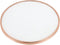 ACME Alivia Coffee Table in Rose Gold & Frosted Glass 81835 - Supfirm