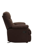 ACME Arcadia Glider Recliner (Motion) in Chocolate Microfiber 00635 - Supfirm