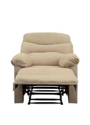 ACME Arcadia Recliner (Motion) in Beige Microfiber 00626 - Supfirm