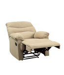 ACME Arcadia Recliner (Motion) in Beige Microfiber 00626 - Supfirm