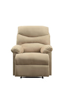 ACME Arcadia Recliner (Motion) in Beige Microfiber 00626 - Supfirm