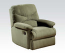 ACME Arcadia Recliner (Motion) in Sage Microfiber 00630 - Supfirm