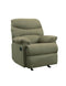 ACME Arcadia Recliner (Motion) in Sage Microfiber 00630 - Supfirm