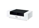 ACME Armour Coffee Table, White & Black 83135 - Supfirm