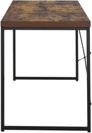 ACME Bob Desk in Weathered Oak & Black 92396 - Supfirm